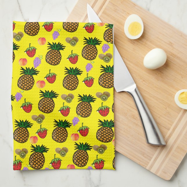 Fruit Kitchen Hand Towel (Quarter Fold)