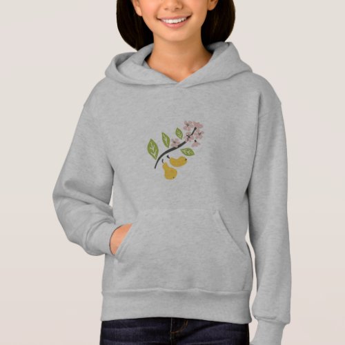 fruit leaf hoodie