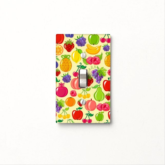 Fruit Light Switch Cover (In Situ)
