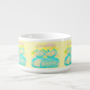 Fruit loop art misty magic pineapples bowl