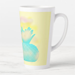 Fruit loop art misty magic pineapples latte mug