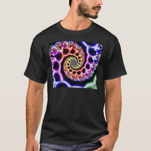 Fruit Loops Rainbow Fractal Art T-Shirt