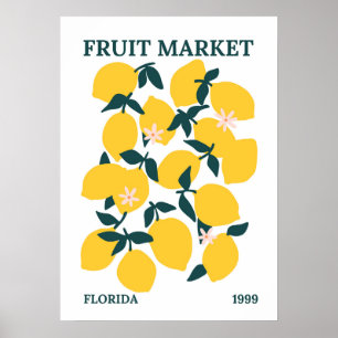 Fruit Market  Poster