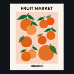 Fruit Market Print Oranges Vintage Fruit Art Decor<br><div class="desc">Fruit Market Print - Orange - Vintage Fruit Art.</div>