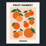 Fruit Market Print Oranges Vintage Fruit Art Decor<br><div class="desc">Fruit Market Print - Orange - Vintage Fruit Art.</div>