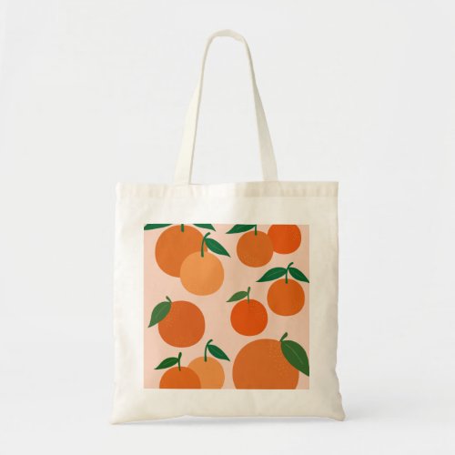 Fruit Market Print Oranges Vintage Fruit Art Decor Tote Bag