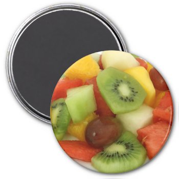 Fruit Medley Food Refrigerator Magnet by Magical_Maddness at Zazzle