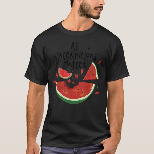 Fruit Melon Smoothie Healthy T-Shirt (Front)