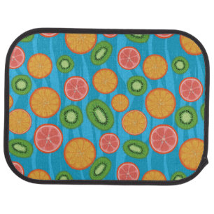 Fruit mood car mat