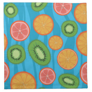 Fruit mood cloth napkin