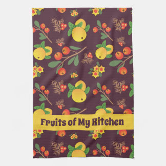 Fruit Motif Kitchen Towels