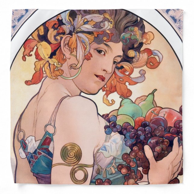 Fruit, Mucha Bandana (Front)