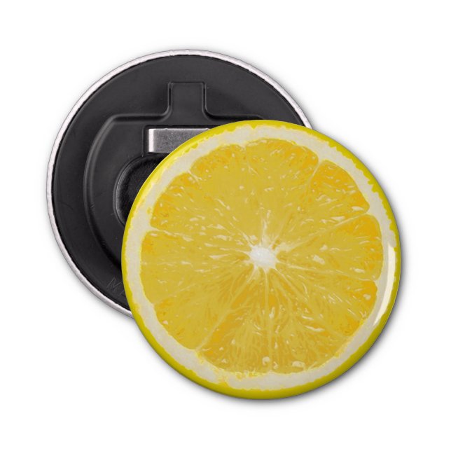 Fruit Note Bottle Opener - Lemon (Front)