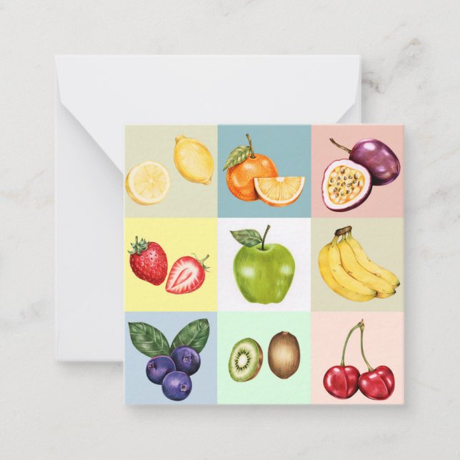 Fruit Note Card (Front)