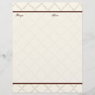 Fruit of Spirit Family Heritage Recipe Pages