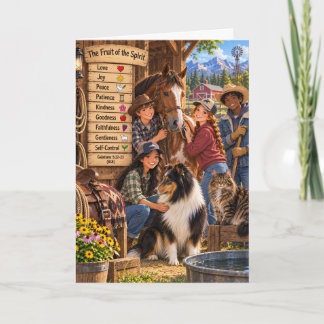 Fruit of the Holy Spirit: Teens' Card