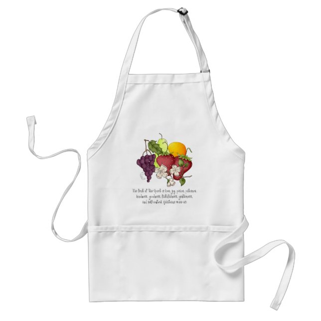 Fruit of the Spirit Adult Apron (Front)