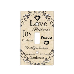 3dRose lsp_325629_1 Light Switch Cover Religious Typography Art With Angels And Bible Psalm Seek God 