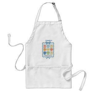 Fruit of the Spirit blue Adult Apron