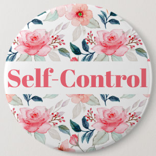 Fruit of the Spirit Button - Self-Control