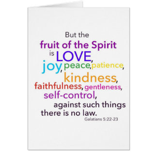 Fruit of the Spirit Cards