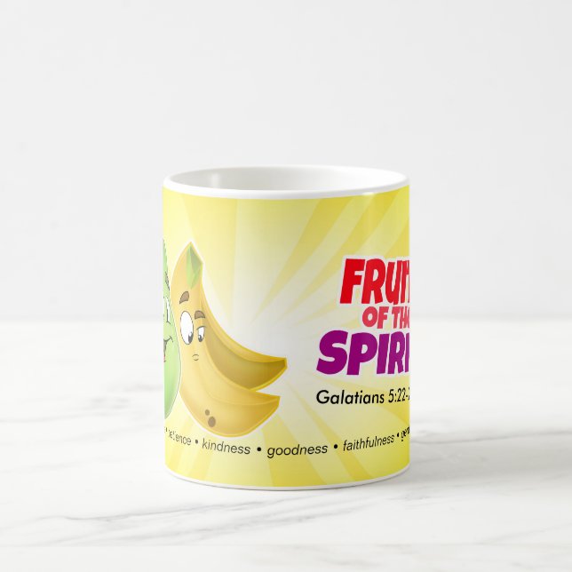 Fruit of the Spirit cartoon mug (Center)