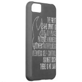 Fruit of the Spirit Chalkboard Look with Dove Case-Mate iPhone Case (Back/Right)
