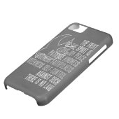 Fruit of the Spirit Chalkboard Look with Dove Case-Mate iPhone Case (Bottom)