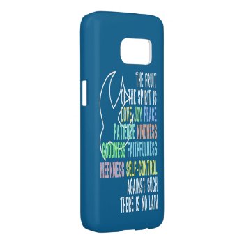 Fruit Of The Spirit Christian Dove Bible Verse Samsung Galaxy S7 Case by Christian_Faith at Zazzle