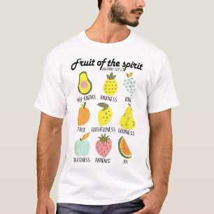 Fruit Of The Spirit Christian Faith Jesus God Love T-Shirt