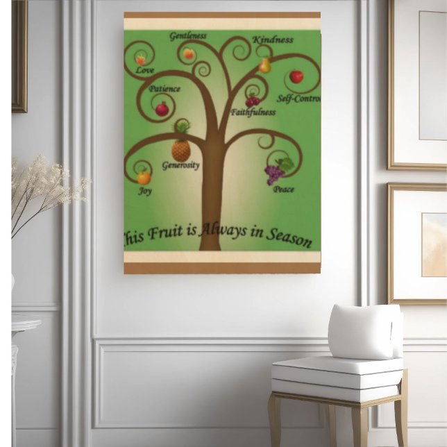 Fruit of the Spirit Christian Wood Wall Art (Creator Uploaded)
