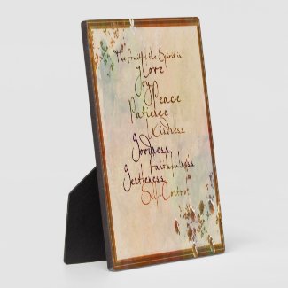 Fruit of the Spirit Display Plaques