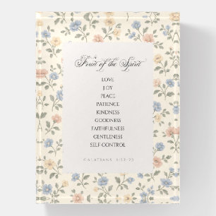 Fruit of the Spirit Galatians 5:22–23 Bible Verse Paperweight