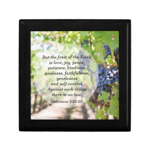 Fruit of the Spirit Galatians 522_23 Decorative Gift Box