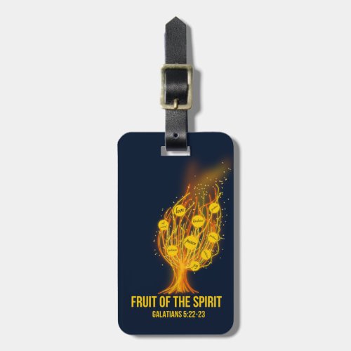 Fruit of the Spirit _ Galatians 522_23 Luggage Tag