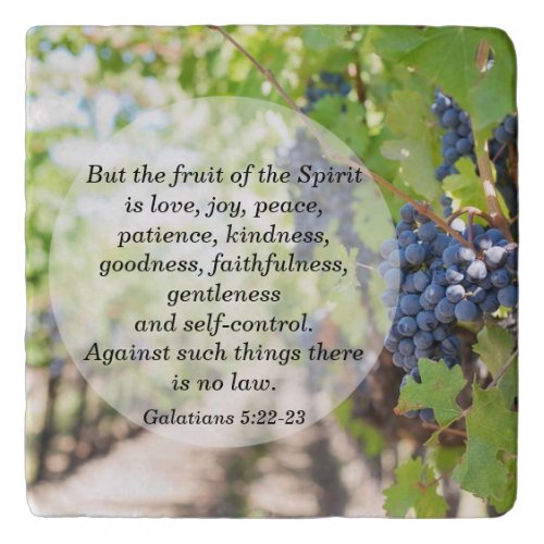 Fruit of the Spirit Galatians 5 Trivet