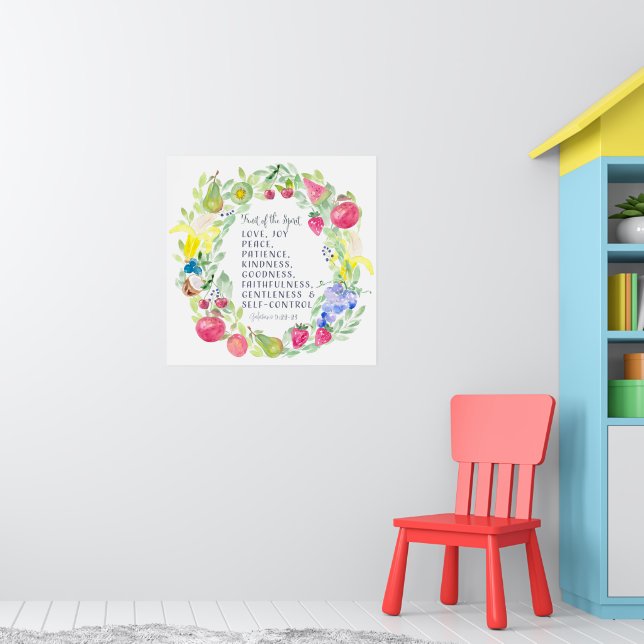 Fruit of the spirit - Galatians Poster (Nursery 1)