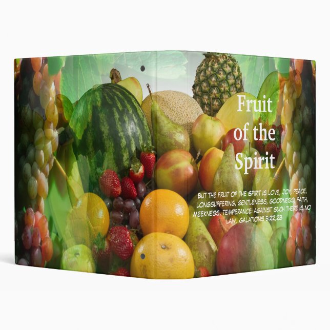 Fruit of the Spirit - Galations 5:22,23 Binder (Background)