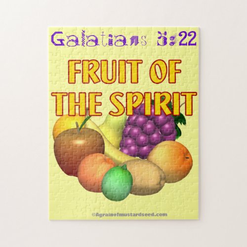 Fruit of the Spirit Jigsaw Puzzle