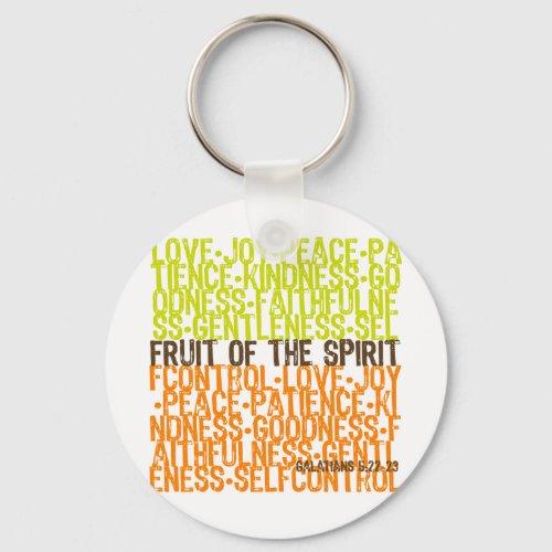 Fruit of the Spirit Keychain