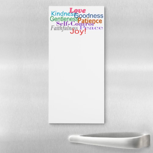 Fruit of the Spirit Magnetic Notepad
