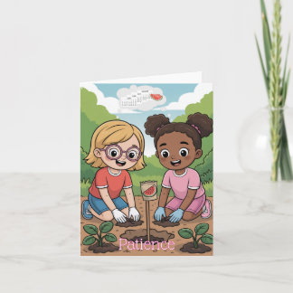 Fruit of the Spirit: Patience Children's Card
