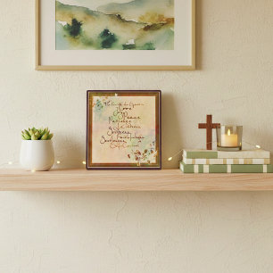 Fruit of the Spirit Plaque