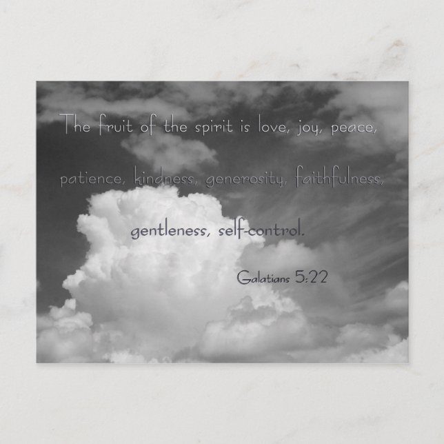 Fruit of The Spirit Postcard (Front)