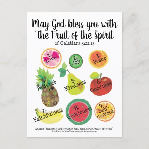 Fruit of the Spirit Postcard