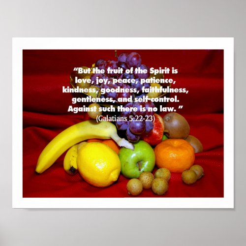 Fruit of the Spirit Poster