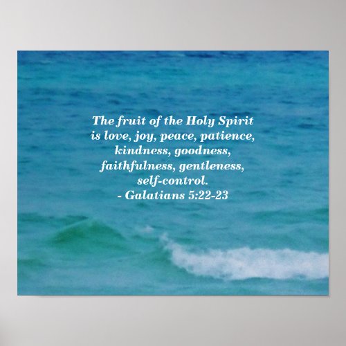 FRUIT OF THE SPIRIT POSTER