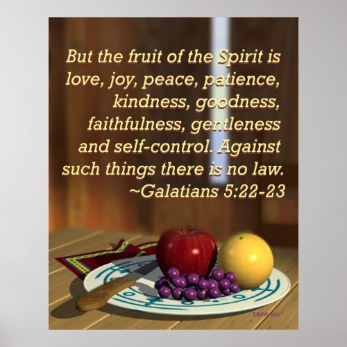 Fruit of the Spirit Poster