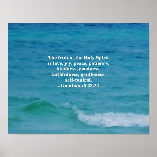 FRUIT OF THE SPIRIT POSTER