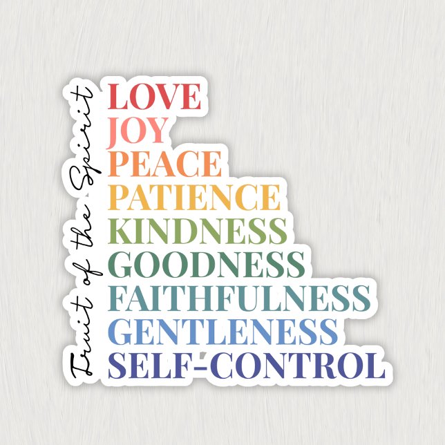 Fruit of the Spirit Sticker (Creator Uploaded)